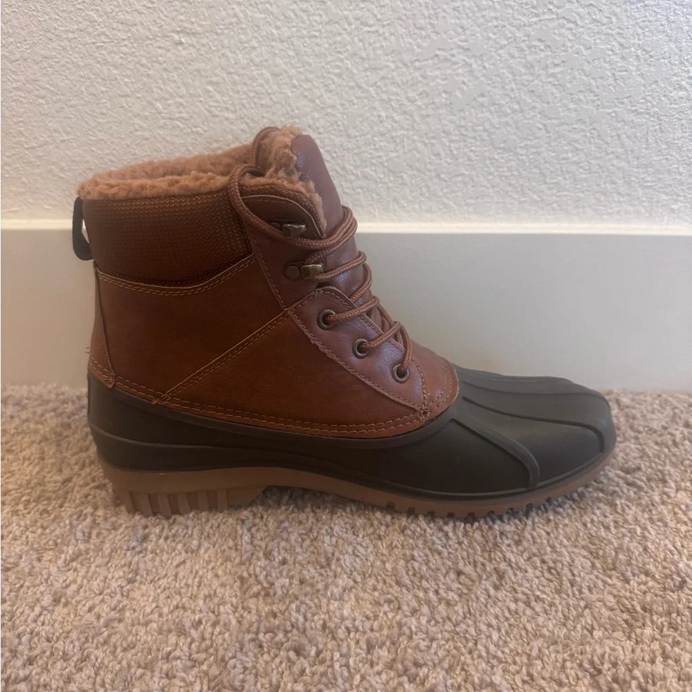 London Fog Aspen Men’s Duck Waterproof Boots Size 11
